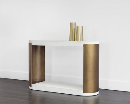 Sunpan - Solterra Cavette Console Table - 108548 view 4