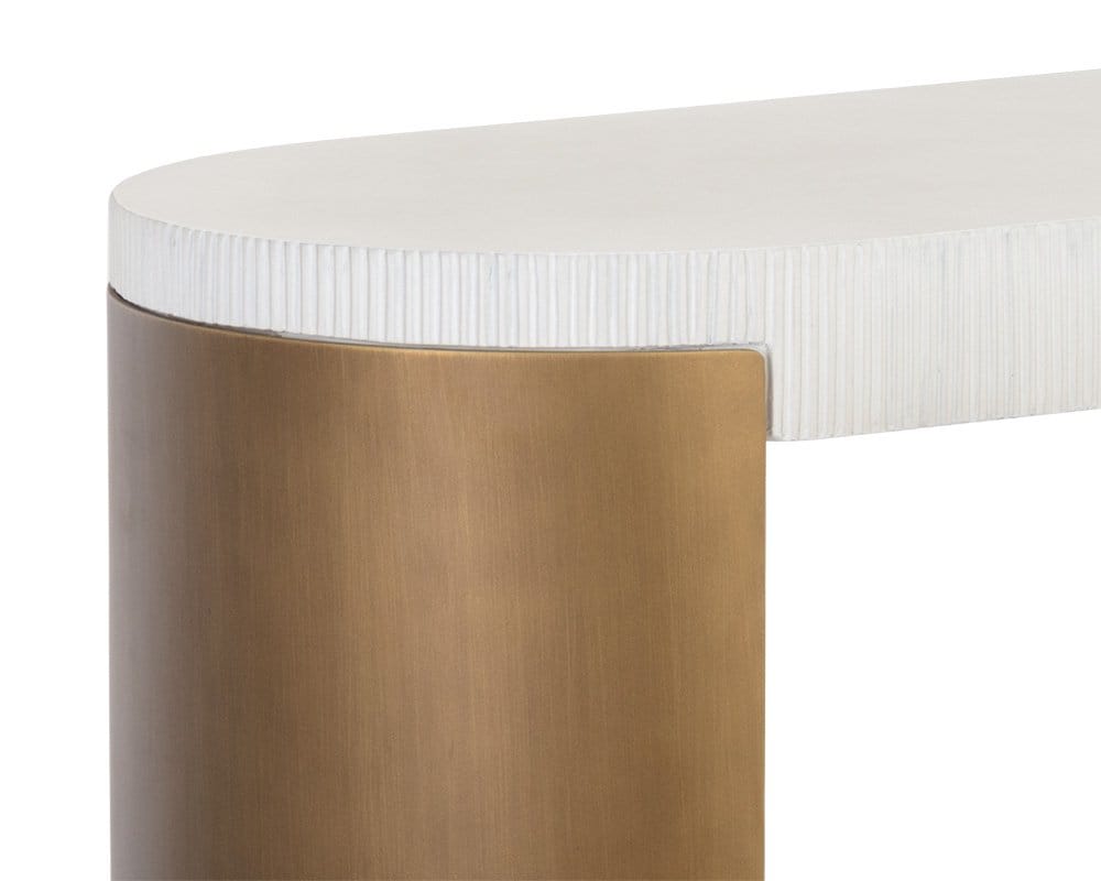 Sunpan - Solterra Cavette Console Table - 108548 view 5