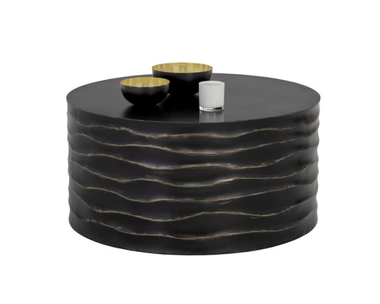 Sunpan - Solterra Corey Coffee Table Large - Black - 108551 view 1