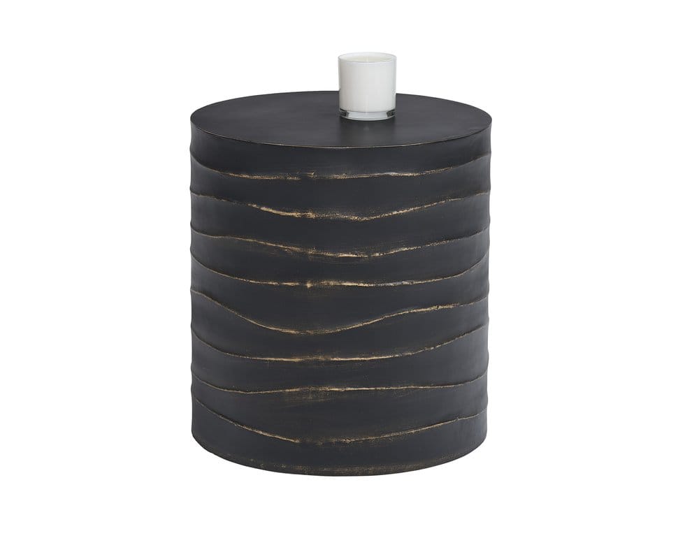 Sunpan - Solterra Corey End Table - Black - 105332 view 1