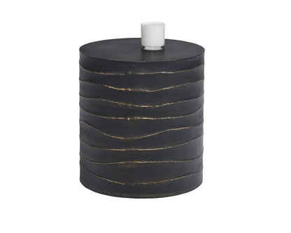 Sunpan - Solterra Corey End Table - Black - 105332 view 1
