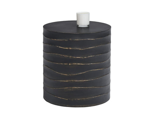 Sunpan - Solterra Corey End Table - Black - 105332 view 1