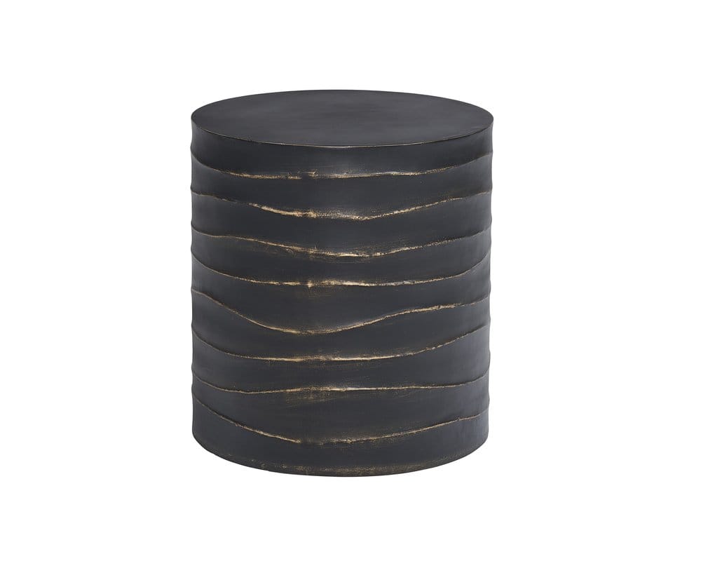 Sunpan - Solterra Corey End Table - Black - 105332 view 2