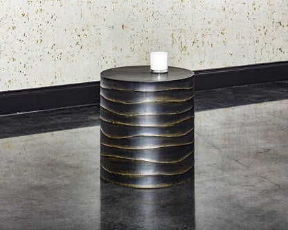 Sunpan - Solterra Corey End Table - Black - 105332 view 3