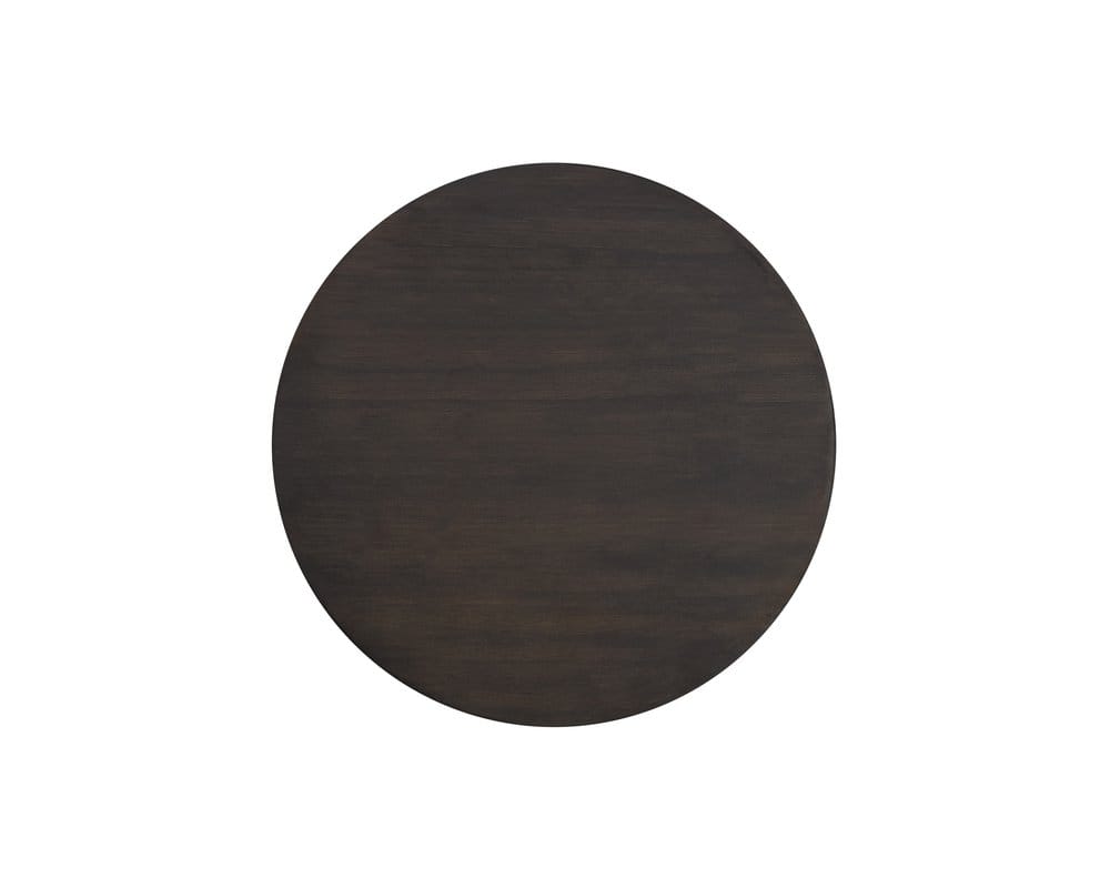 Sunpan - Solterra Diaz End Table - Grey - Wood Grain Brown - 107197 view 3