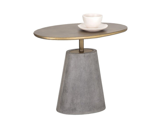 Sunpan - Solterra Kadin End Table - Grey - 105763 view 1