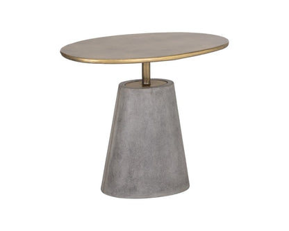 Sunpan - Solterra Kadin End Table - Grey - 105763 view 2