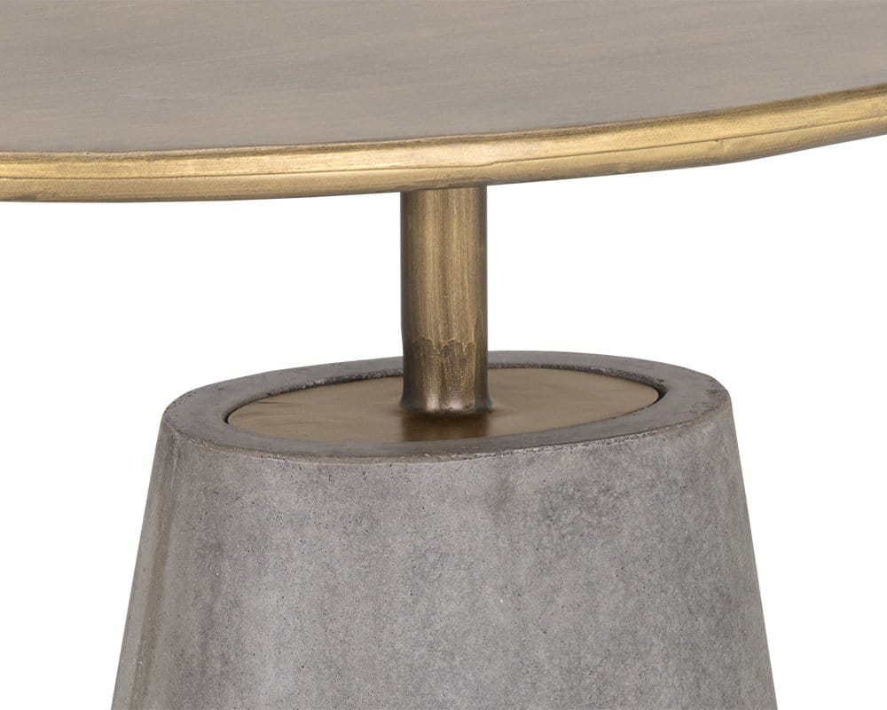 Sunpan - Solterra Kadin End Table - Grey - 105763 view 4