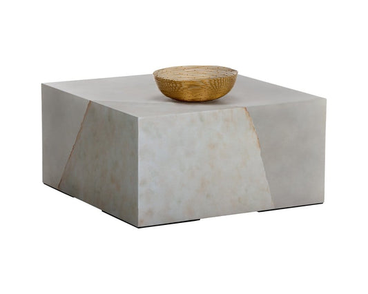 Sunpan - Solterra Kyson Coffee Table - Silver - 105227 view 1