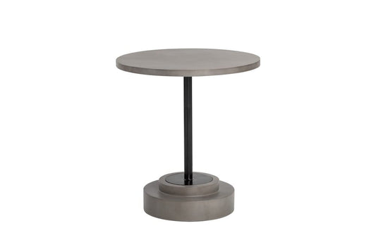 Sunpan - Solterra Marlowe Bistro Table - Black - Grey - 27.5in - 105333 view 1