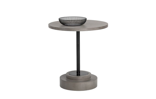 Sunpan - Solterra Marlowe Bistro Table - Black - Grey - 27.5in - 105333 view 2