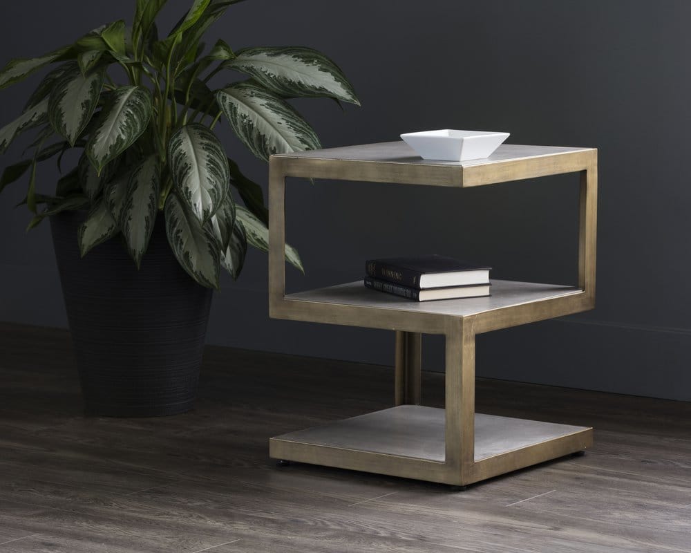 Sunpan - Solterra Rubix End Table - 102161 view 5