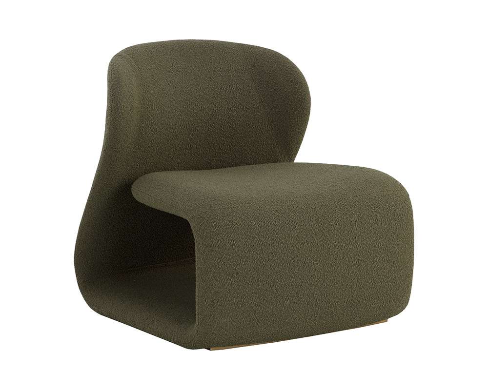 Sunpan - Ikon Sophiene Lounge Chair - Copenhagen Olive - 111486 veiw 1