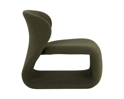 Sunpan - Ikon Sophiene Lounge Chair - Copenhagen Olive - 111486 view 3