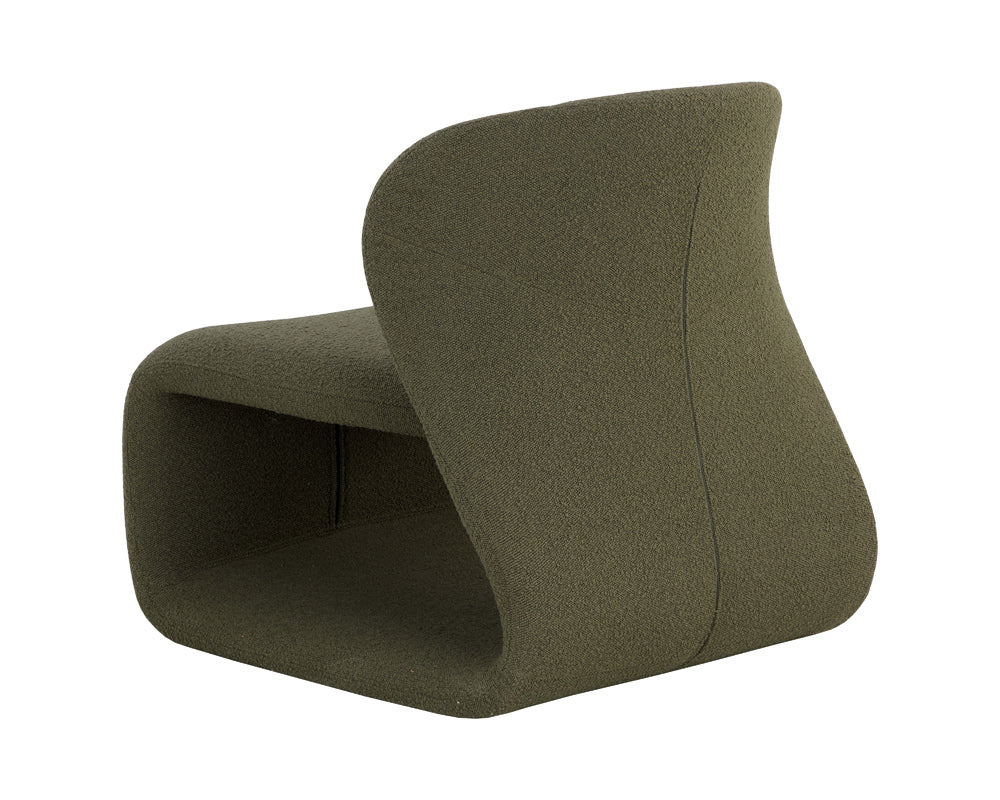Sunpan - Ikon Sophiene Lounge Chair - Copenhagen Olive - 111486 view 4