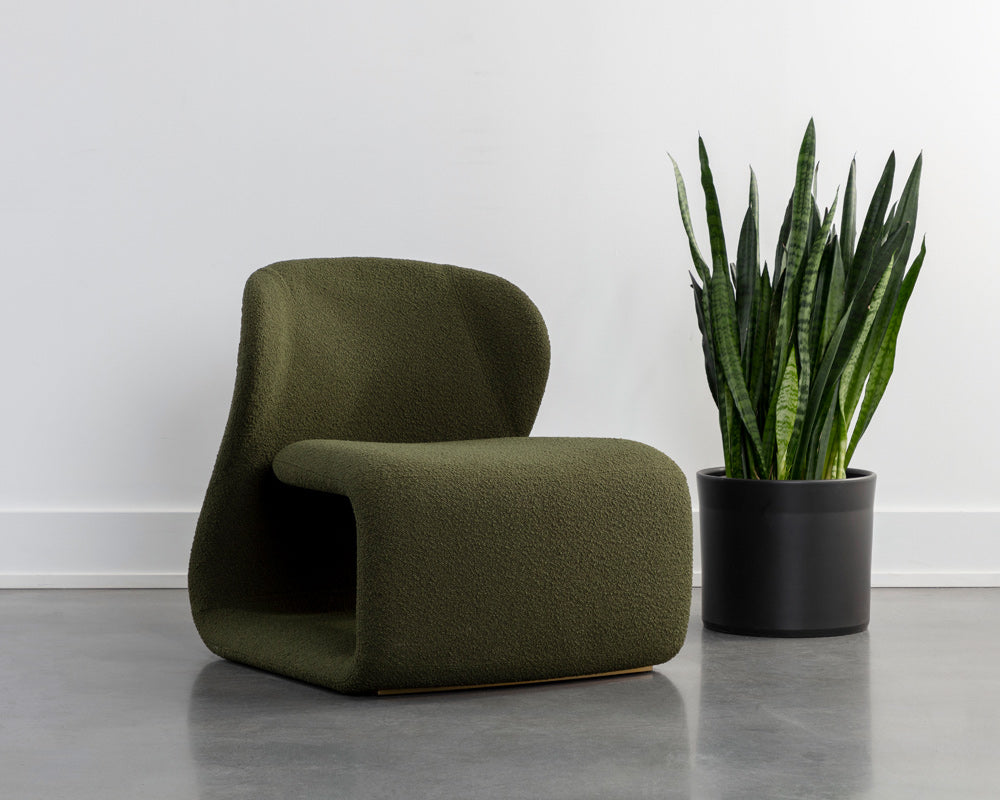 Sunpan - Ikon Sophiene Lounge Chair - Copenhagen Olive - 111486 view 5