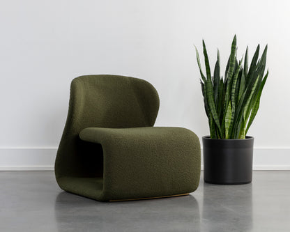 Sunpan - Ikon Sophiene Lounge Chair - Copenhagen Olive - 111486 view 5