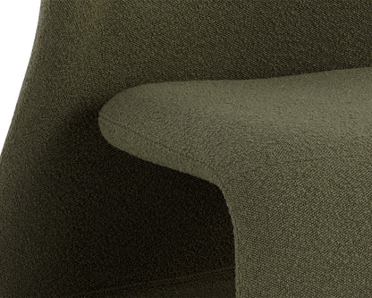Sunpan - Ikon Sophiene Lounge Chair - Copenhagen Olive - 111486 view 6