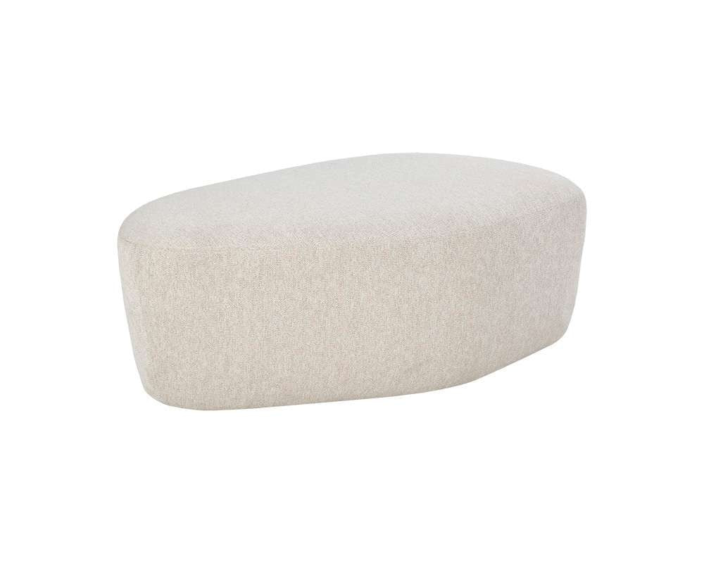 Sunpan - MIXT Soraya Ottoman - Dove Cream - 107453 veiw 1