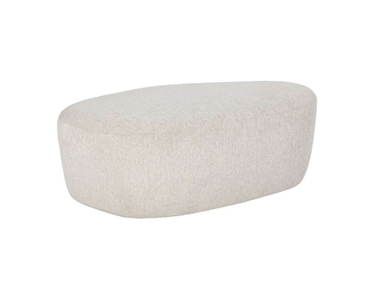 Sunpan - MIXT Soraya Ottoman - Dove Cream - 107453 veiw 2