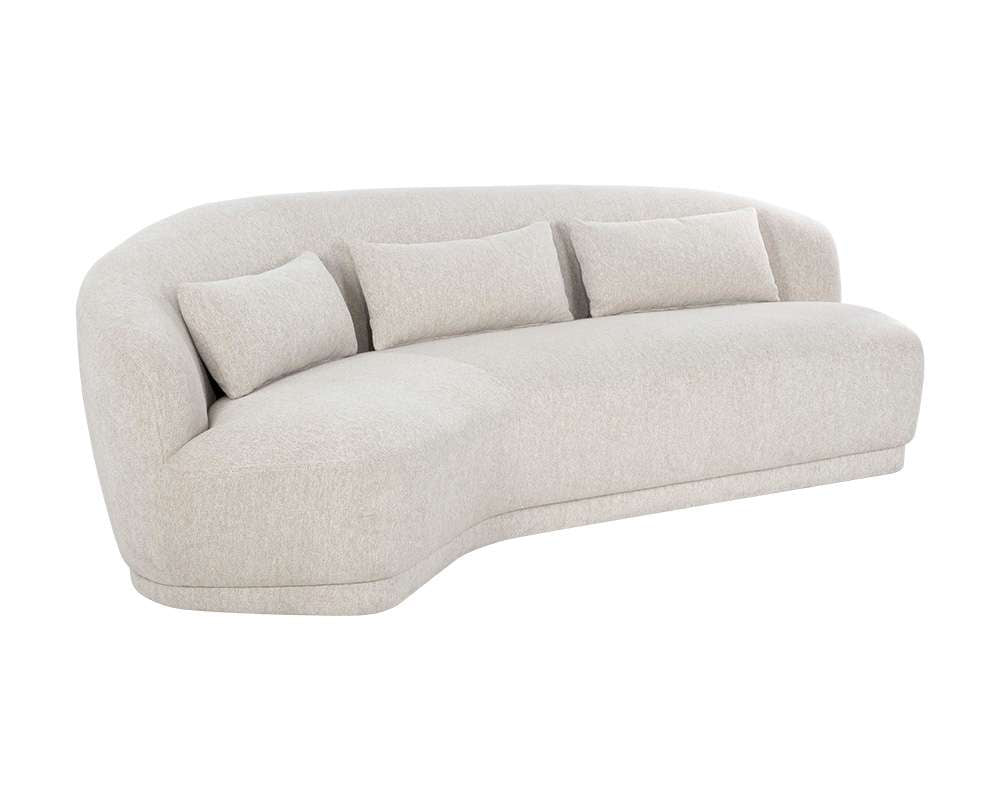 Sunpan - MIXT Soraya Sofa - Dove Cream - 107451 veiw 1