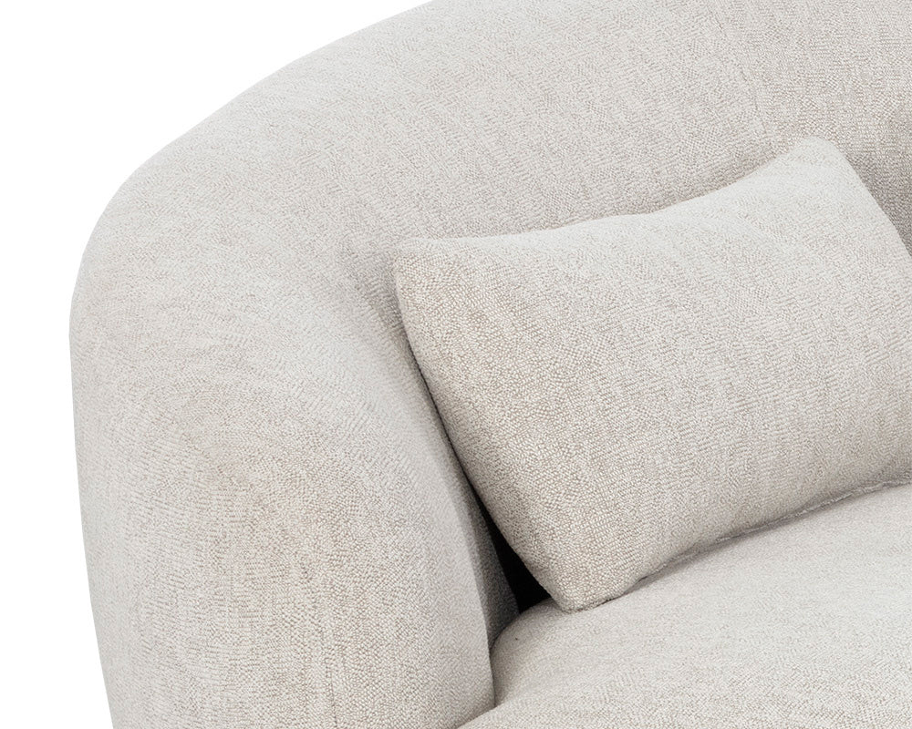 Sunpan - MIXT Soraya Sofa - Dove Cream - 107451 view 6