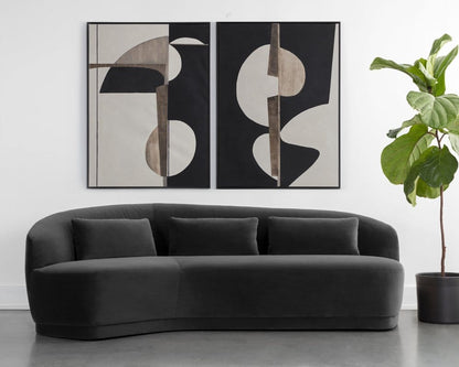 Sunpan - Soraya Sofa - Shadow Grey - 111580 view 4