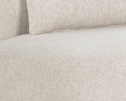 Sunpan - MIXT Soraya Swivel Armless Chair - Dove Cream - 107454 view 7