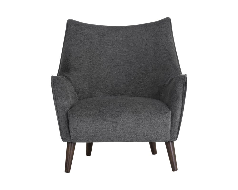 Sunpan - Sorrel Lounge Chair - Polo Club Kohl Grey / Abbington Black - 105464 view 2