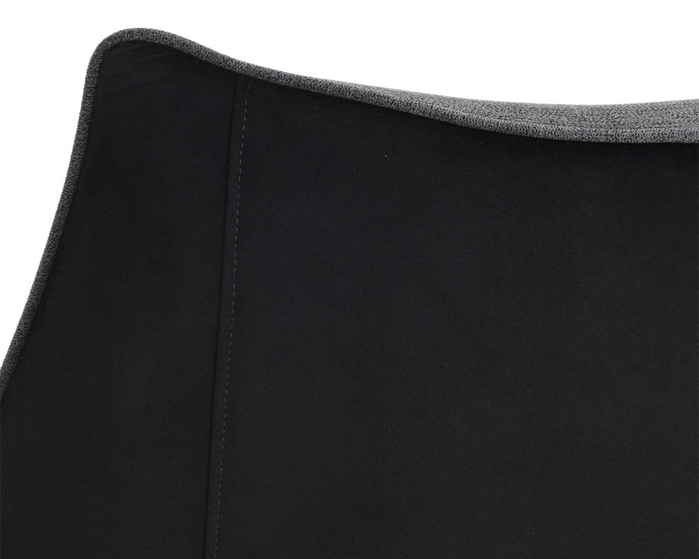 Sunpan - Sorrel Lounge Chair - Polo Club Kohl Grey / Abbington Black - 105464 view 8