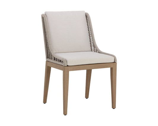 Sunpan - Sorrento Dining Chair - Drift Brown - Palazzo Cream - 110736 view 1