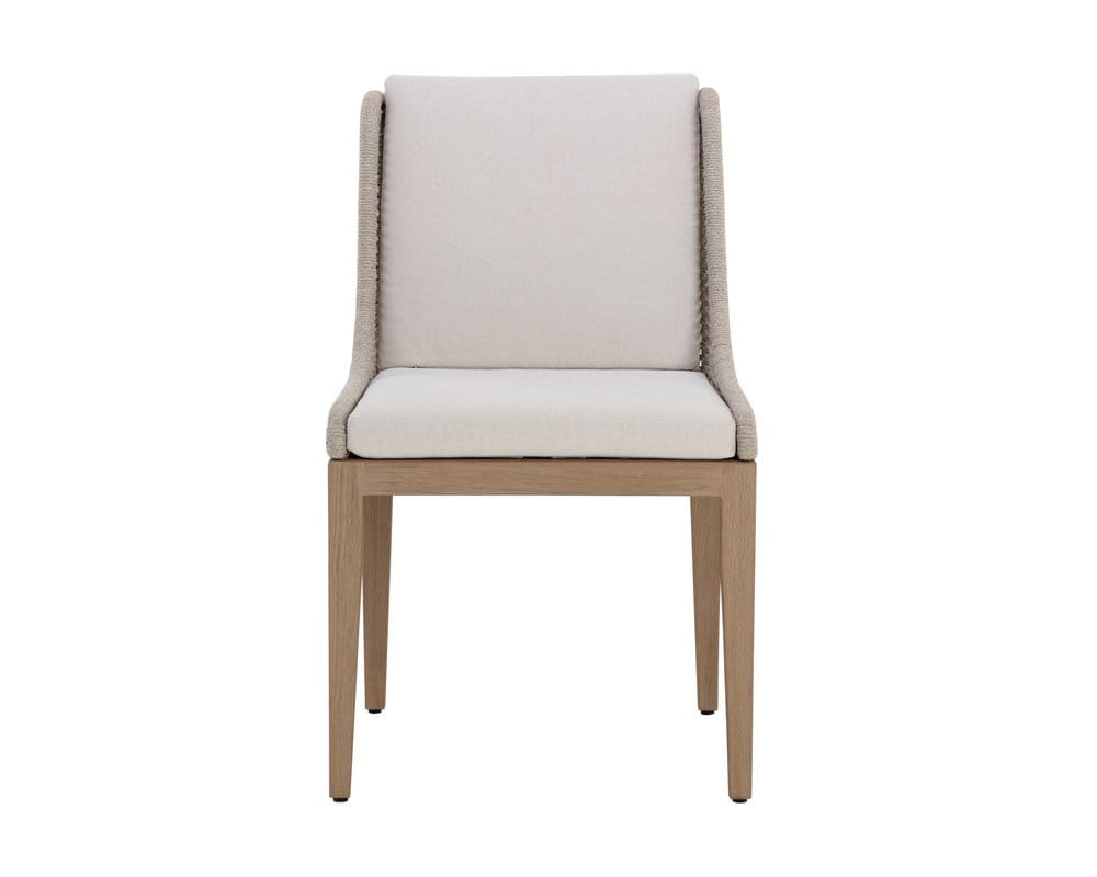 Sunpan - Sorrento Dining Chair - Drift Brown - Palazzo Cream - 110736 view 2