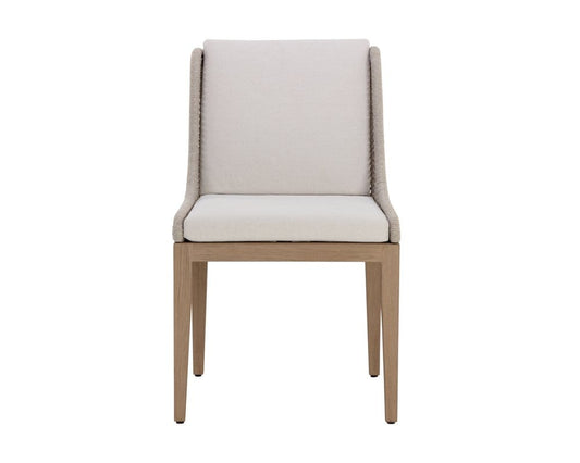 Sunpan - Sorrento Dining Chair - Drift Brown - Palazzo Cream - 110736 view 2
