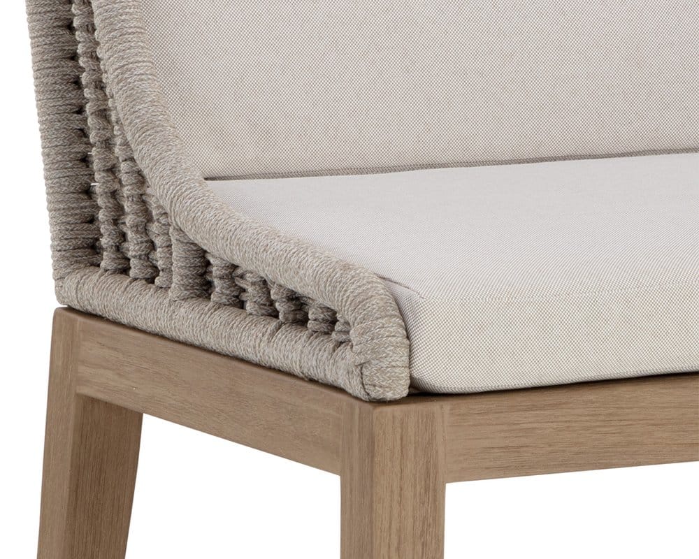 Sunpan - Sorrento Dining Chair - Drift Brown - Palazzo Cream - 110736 view 5