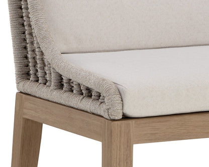 Sunpan - Sorrento Dining Chair - Drift Brown - Palazzo Cream - 110736 view 5