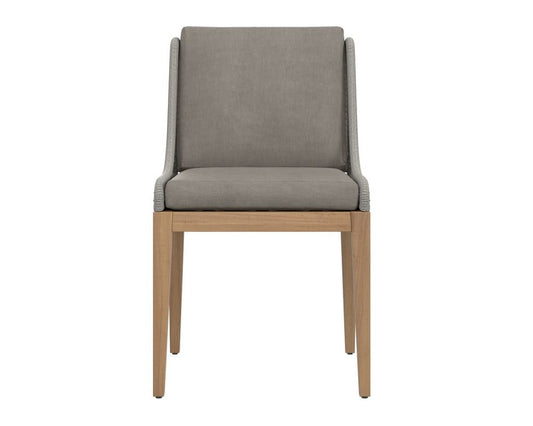 Sunpan - Sorrento Dining Chair - Natural - Palazzo Taupe - 109517 view 2