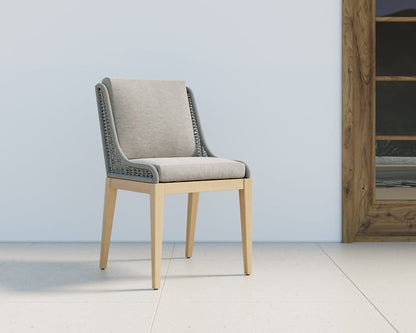 Sunpan - Sorrento Dining Chair - Natural - Palazzo Taupe - 109517 view 5