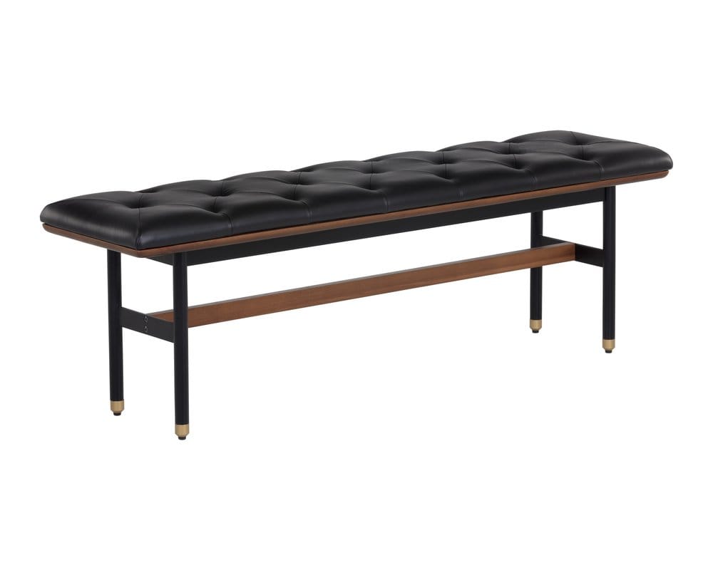 Sunpan - Staten Bench - Black - 107612 view 1