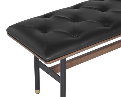 Sunpan - Staten Bench - Black - 107612 view 5