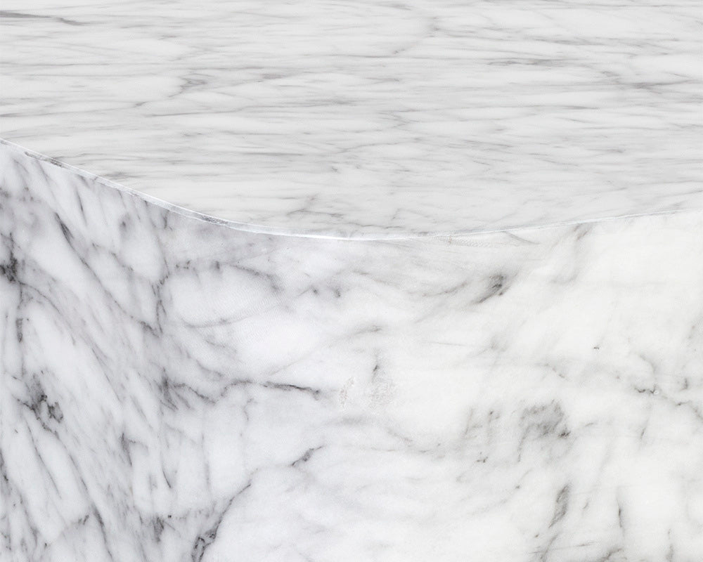 Sunpan - Solterra Strut Coffee Table - Marble Look - 107191 view 4