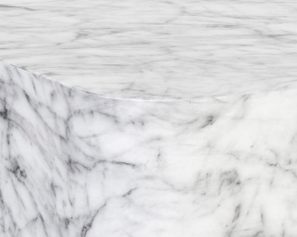 Sunpan - Solterra Strut Coffee Table - Marble Look - 107191 view 4