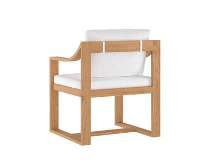 Sunpan - Tahiti Dining Armchair - Stinson White - 109045_CLOSEOUT view 4
