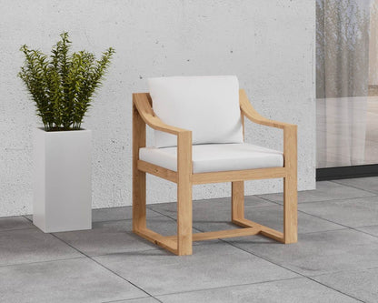 Sunpan - Tahiti Dining Armchair - Stinson White - 109045_CLOSEOUT view 6