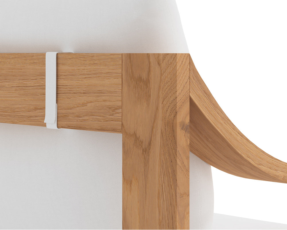 Sunpan - Tahiti Dining Armchair - Stinson White - 109045_CLOSEOUT view 6