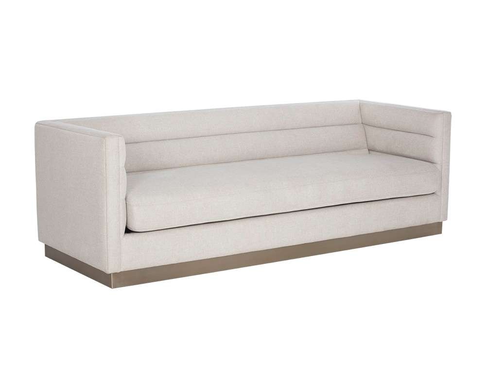 Sunpan - Ikon Talbot Sofa - Belfast Oatmeal - 108051 veiw 1