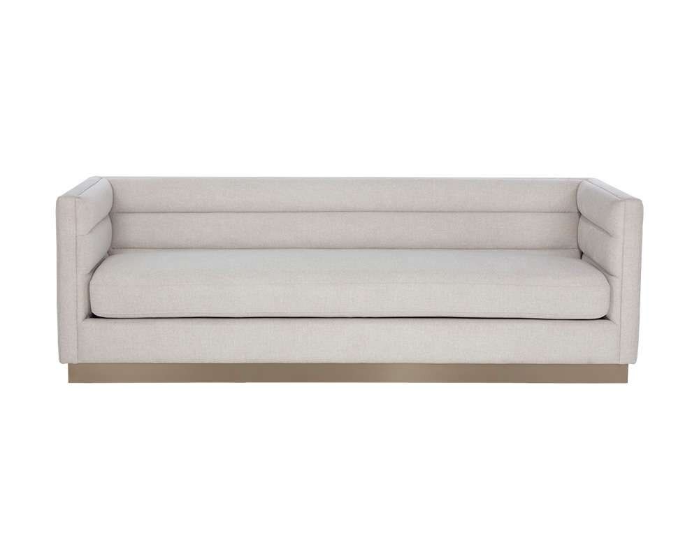 Sunpan - Ikon Talbot Sofa - Belfast Oatmeal - 108051 veiw 2