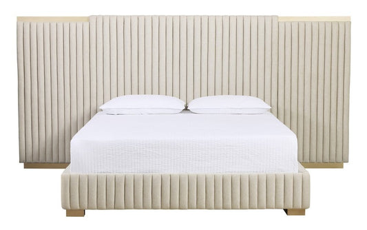 Sunpan - Tarrant Bed King - Monument Oatmeal - 110987 view 2