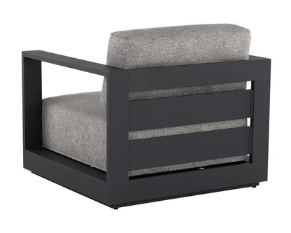 Sunpan - Tavira Armchair - Charcoal - Lanikai Salt And Pepper - 109655 veiw 4
