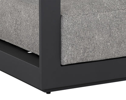 Sunpan - Tavira Armchair - Charcoal - Lanikai Salt And Pepper - 109655 view 6