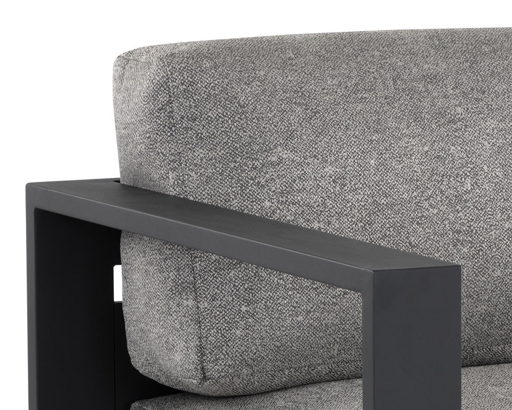 Sunpan - Tavira Armchair - Charcoal - Lanikai Salt And Pepper - 109655 view 7